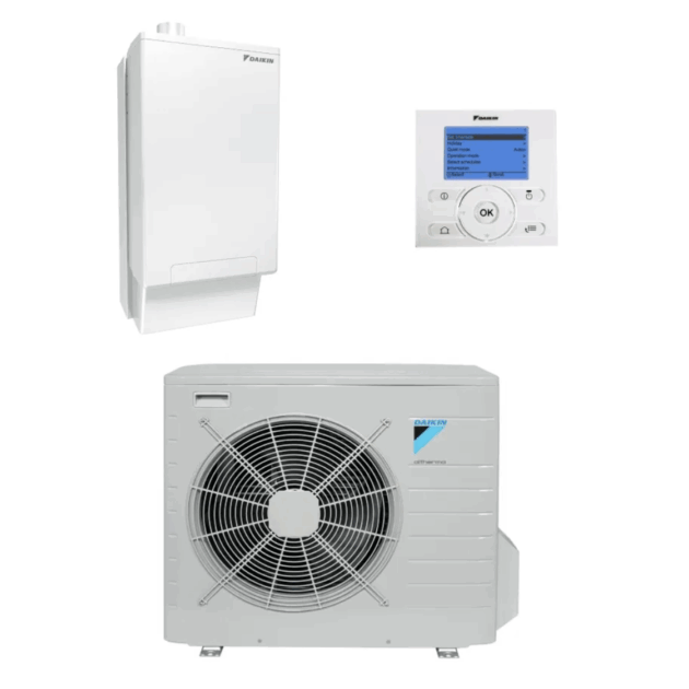 Daikin Altherma Hybrid – pompă de căldură + centrală pe gaz